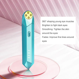JUJY Eye Massage Pen Electric Radio Frequency Device Dark Circle Facials Vibration Thin Face Aging Wrinkle - meheshin