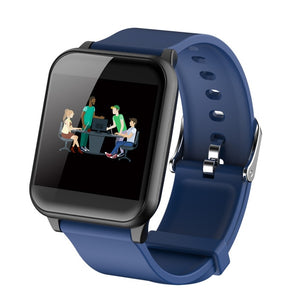 Open image in slideshow, Unisex Bracelet Smart Watch Sports DAIGELO Pedometer With Color Screen For iOS And Android Push Notifications Waterproof Clock - meheshin
