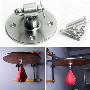 Professional Sandbags Swivel Boxing Pear Speed Punching Ball Base Hook Mount - meheshin