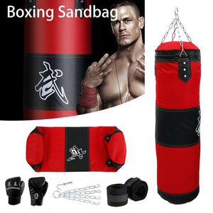 Professional Boxing Punching Bag With Hanging Kick Sandbag for Training Fight Karate Fitness Boxing Sandbag - meheshin