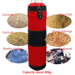 Professional Boxing Punching Bag With Hanging Kick Sandbag for Training Fight Karate Fitness Boxing Sandbag - meheshin