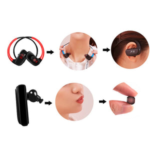 IPX8 Waterproof Headphones Wireless Bluetooth Earphone 16GB MP3 Player In-ear Stereo Music Earbuds Sports HiFi Headset swim - meheshin