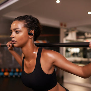 IPX8 Waterproof Headphones Wireless Bluetooth Earphone 16GB MP3 Player In-ear Stereo Music Earbuds Sports HiFi Headset swim - meheshin