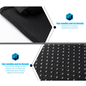 Neoprene Swimming Diving Socks 3mm Water Sport Anti Slip Shoes For Snorkeling Rating Surfing - meheshin