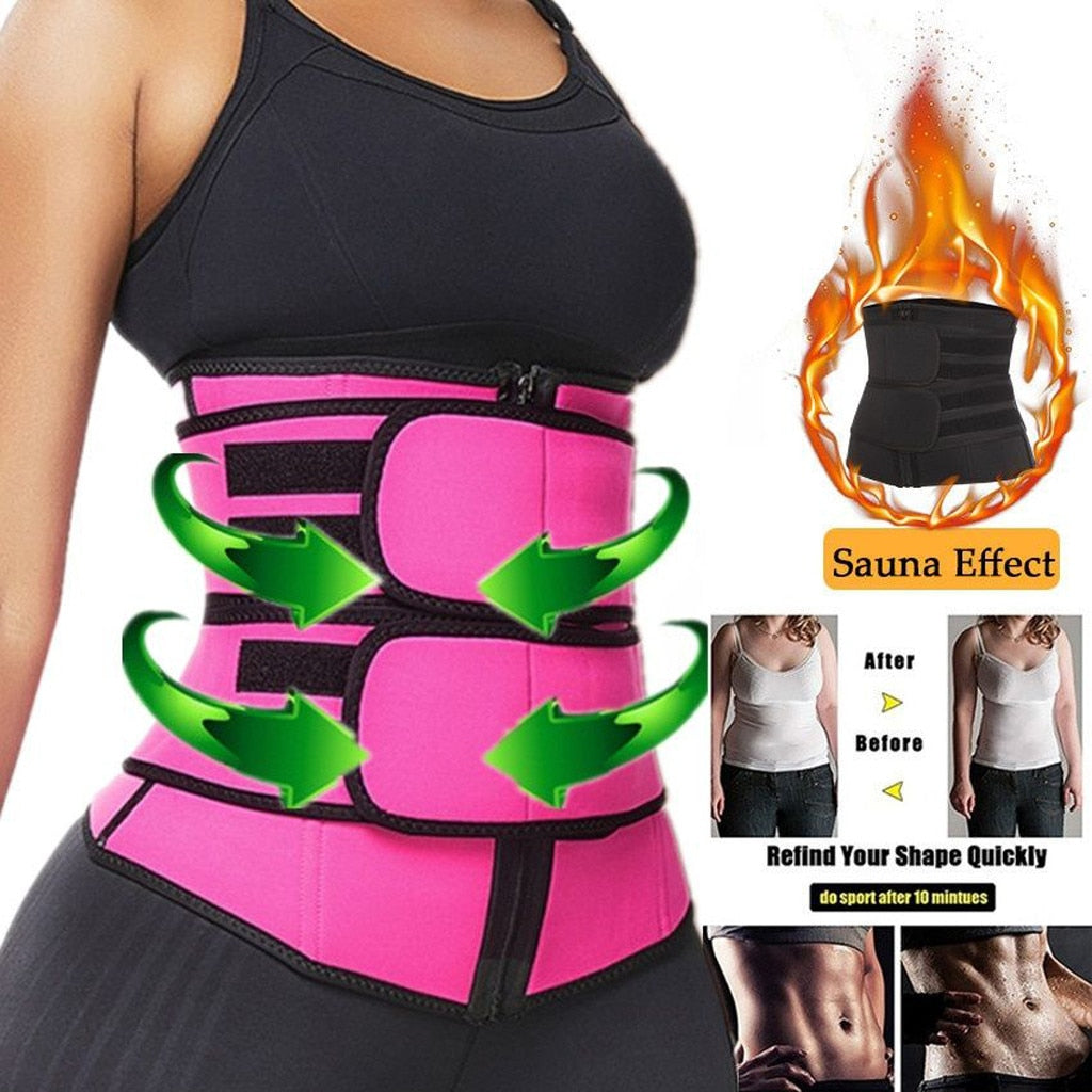 Women Body Shaper waist trainer Bodysuit Firm Control Motion Abdominal Band Corset - meheshin