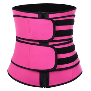 Open image in slideshow, Women Body Shaper waist trainer Bodysuit Firm Control Motion Abdominal Band Corset - meheshin
