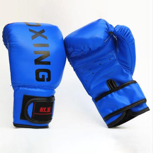 Open image in slideshow, Boxing Gloves For Men Women 1 Pair Adult Kids PU Sanda  Karate Muay Thai Training Fighting Equipment - meheshin

