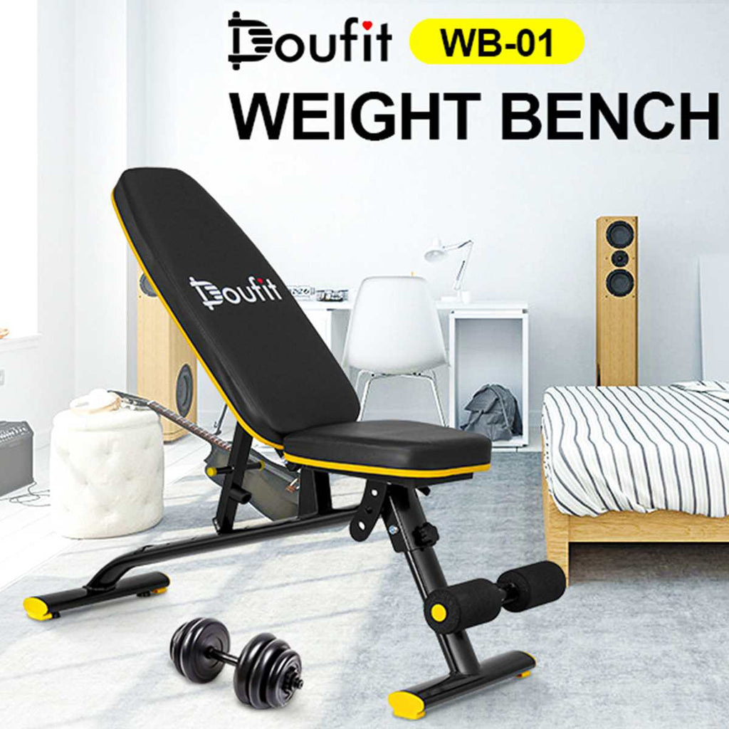 Adjustable Muscle Bench Press Dumbbell Gym Multifunction Abdominal Workout Weight Fitness Equipment Home 660 Pounds - meheshin