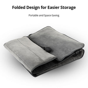 Electric 9 Motor Portable Heating Vibrating Back Massager Chair In Cussion Car Home Office Lumbar Neck Mattress Pain Relief Mat - meheshin