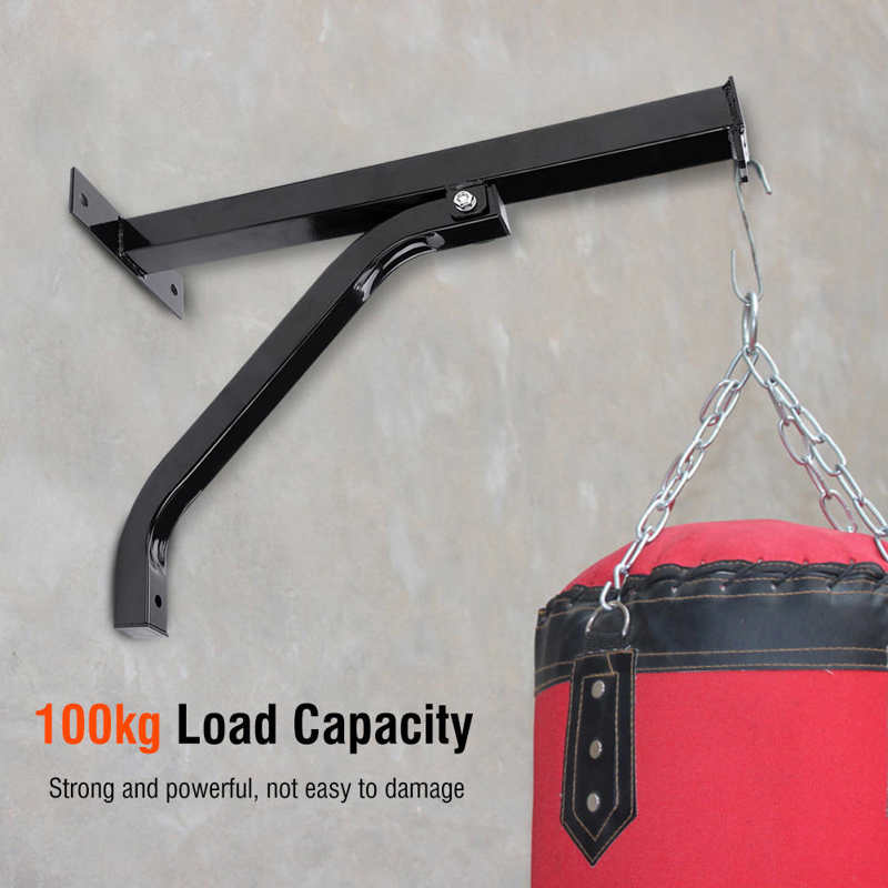 Heavy Duty Boxing Punching Bag Wall Bracket Mount Hanging Stand Accessory - meheshin