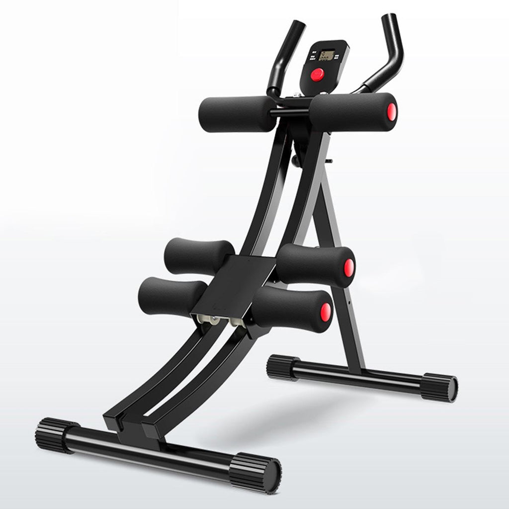 Foldable Adjustable ABS Abdominal Training Bench Max Load 150kg Workout Machine Fitness Equipment Gym Exercise - meheshin