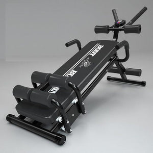 Open image in slideshow, Folding 2 In 1 Fitness Tool Adjustable Muscle Abdominal Trainer Home Gym Fitness Equipments Workout Lose Weight Ab Rollers - meheshin
