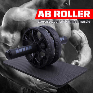 Resistance Bands Push-up Bar AB Power Wheels Roller Machine Jump Rope Exercise Workout Home Gym Fitness Abdominal Muscle Trainer - meheshin