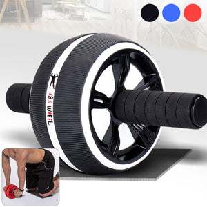 Resistance Bands Push-up Bar AB Power Wheels Roller Machine Jump Rope Exercise Workout Home Gym Fitness Abdominal Muscle Trainer - meheshin