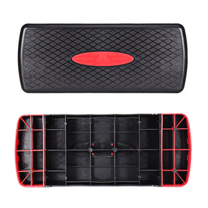 Fitness Aerobic Stepper Adjustable 27" Exercise Step Cardio Workout Training Yoga Pedal Home Gym Equipment 100kg - meheshin