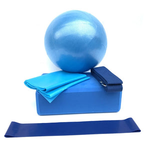 Open image in slideshow, Exercise Gym Yoga Ball Home Block Brick Fitness Resistance Band Pilates for Easy Working-out - meheshin
