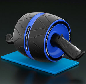 Open image in slideshow, Abdominal Muscle Trainer Ab Roller Wheel Home Training Gym Fitness Equipment Automatically Rebounds No Noise
