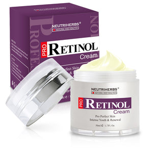 Neutriherbs Retinol Moisturizer Cream Vitamin A Vitamin E Collagen for Facial Care 50g - meheshin