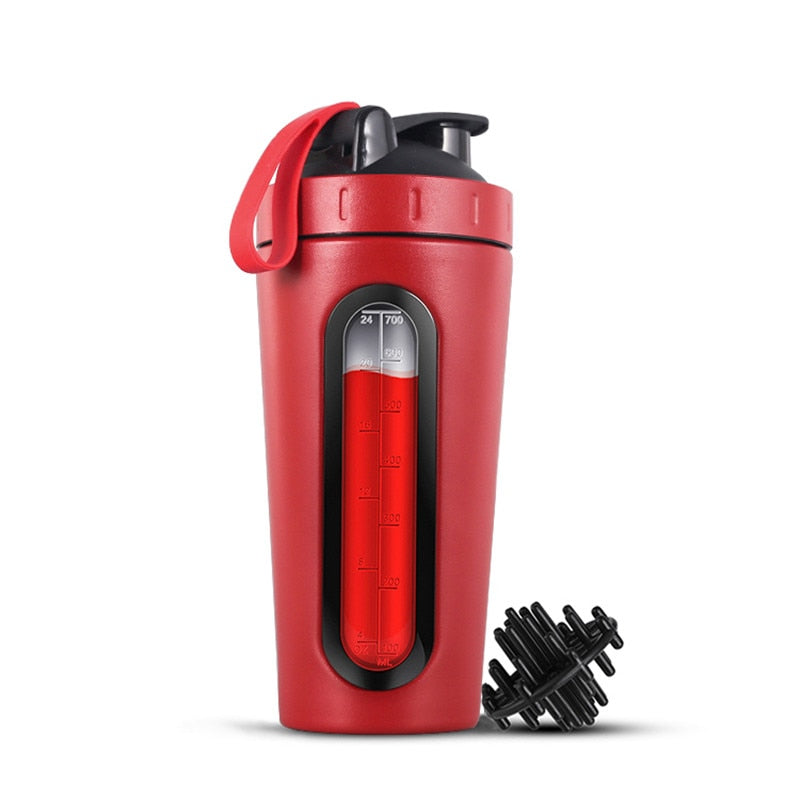 Thermos Vacuum Flasks Stainless Steel Shaker Bottle Gym Protein Water Travel Coffee Mug Tea Milk cup 300ml 11oz - meheshin